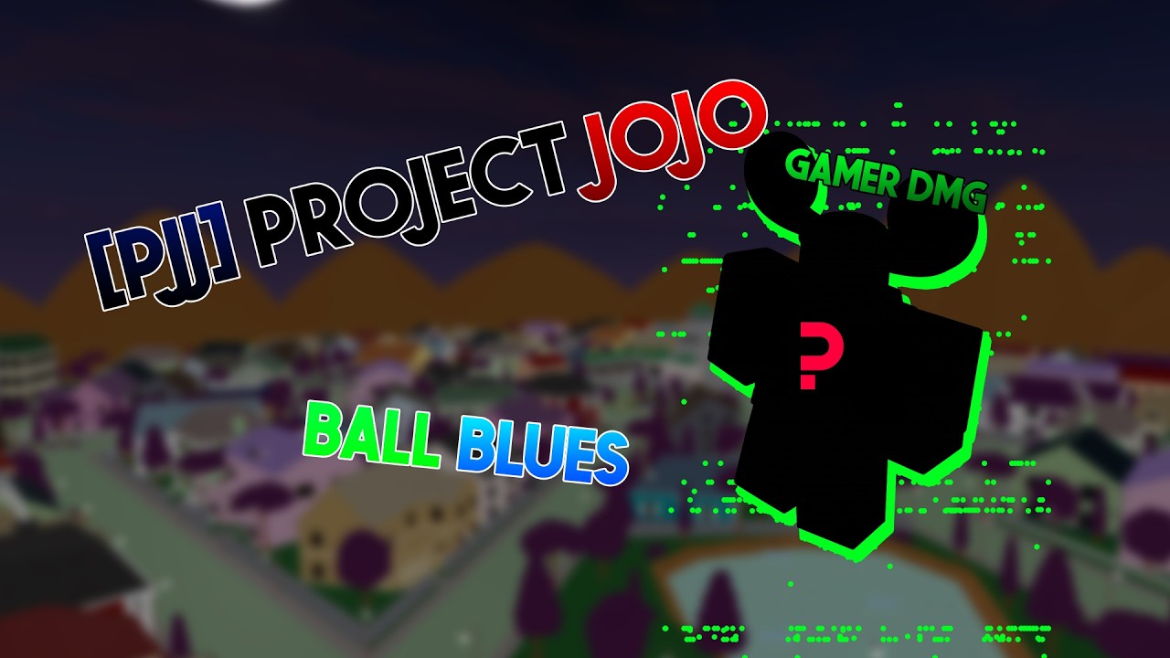 [Project Jojo/PJJ] Ball Blues Showcase |OP Combo Fusion| PJJ - ROBLOX