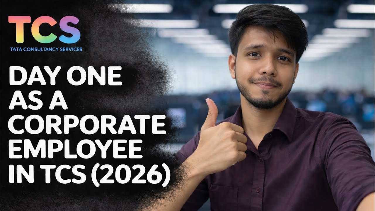 TCS BPS Day 1 Experience | Joining TCS BPS as a Fresher | Kolkata Office Vlog