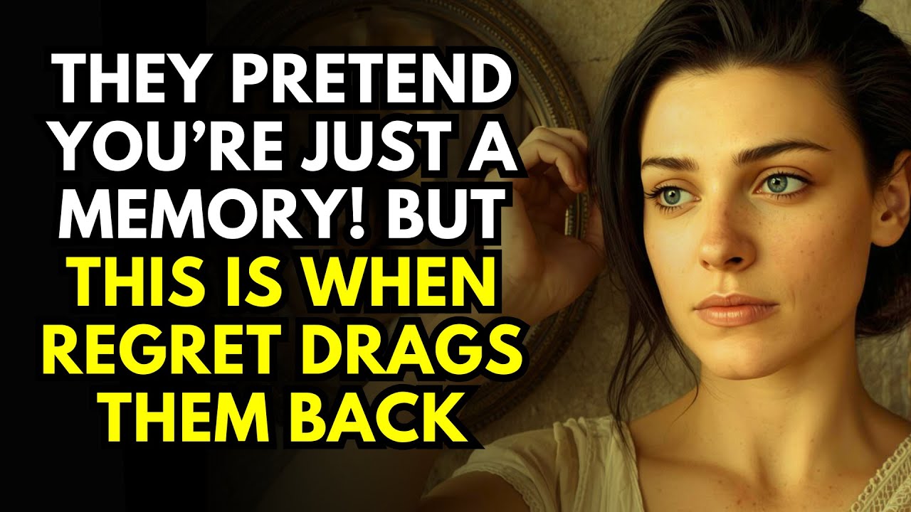 They Pretend You’re Just A Memory—But THIS Is When Regret Drags Them Back | Stoic Psychology