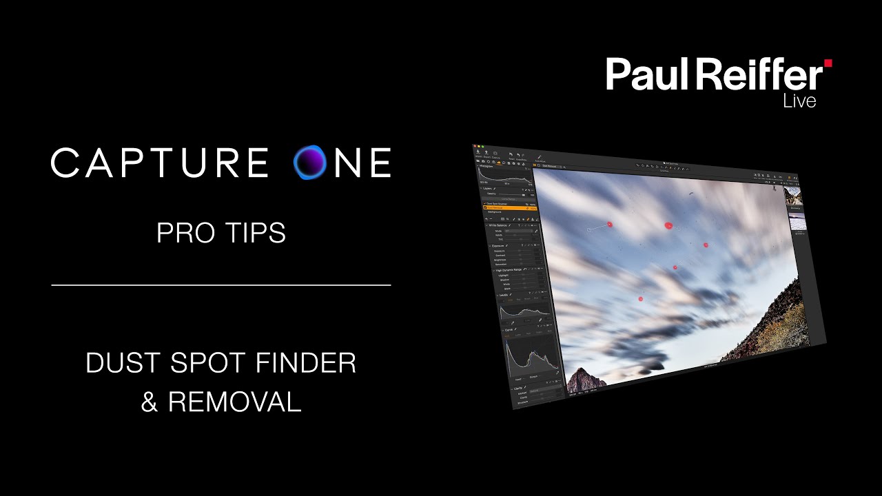 Советы от Capture One Pro — простые инструменты для поиска и удаления пятен пыли