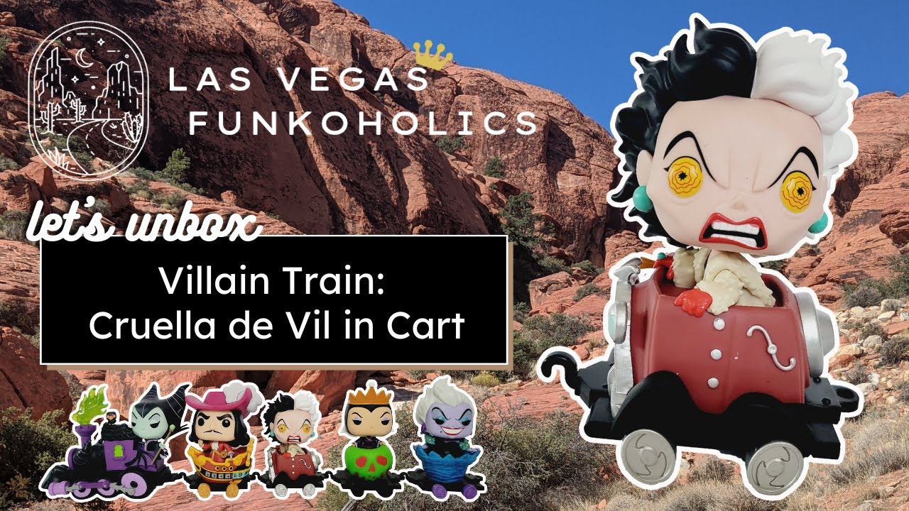 Let's Unbox: Funko Pop! Trains #15 Cruella de Vil in Cart (Disney Villains Train)