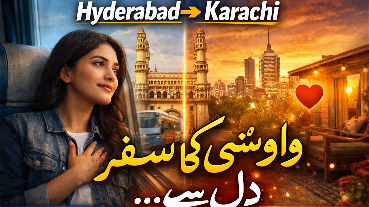 Hyderabad Se Karachi | Ek Safar Jo Dil Tak Aa Gaya|My First Vlog2026|Sehar Khan Unfiltere