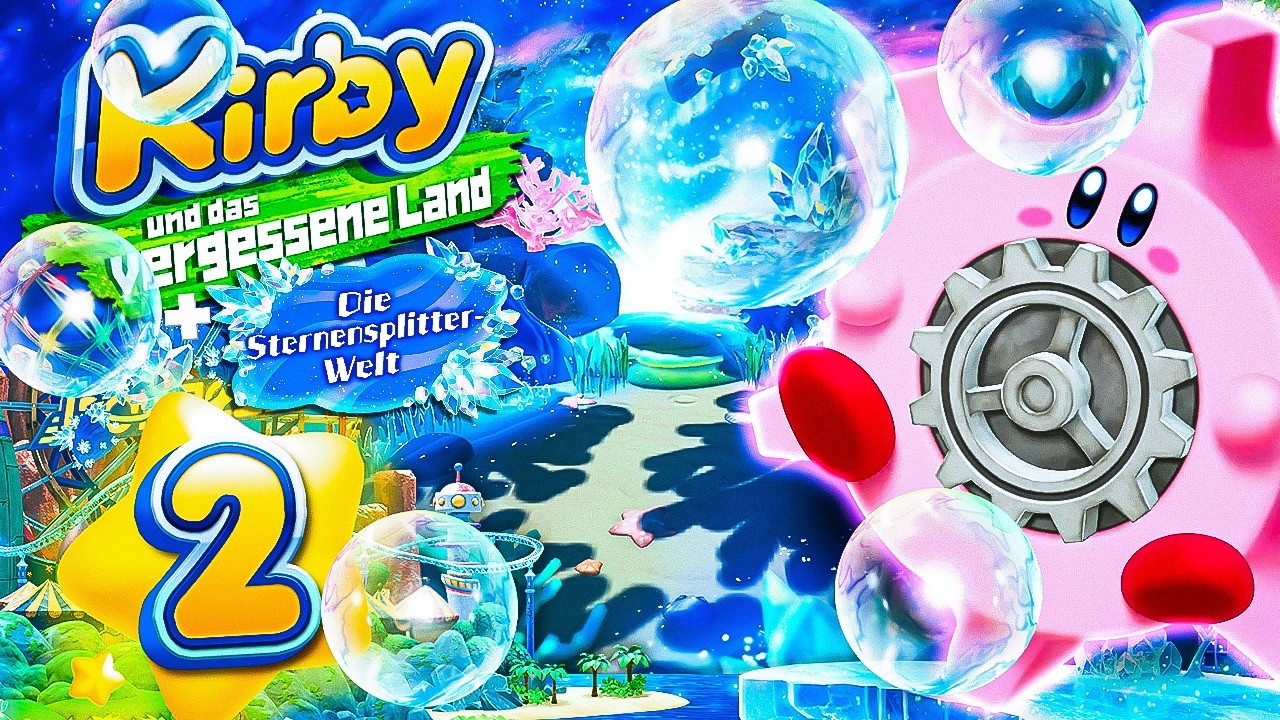 KIRBY UND DIE STERNENSPLITTER-WELT ⭐ #2: Astralini-Abschnitte in der Ewigblau-Küste