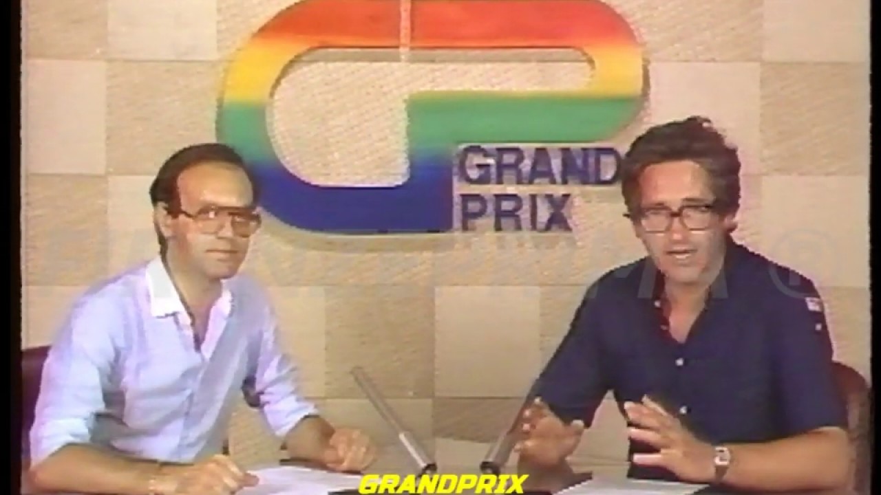 Grand Prix puntata Luglio 1980. Andrea de Adamich. Teleregione Toscana 1980