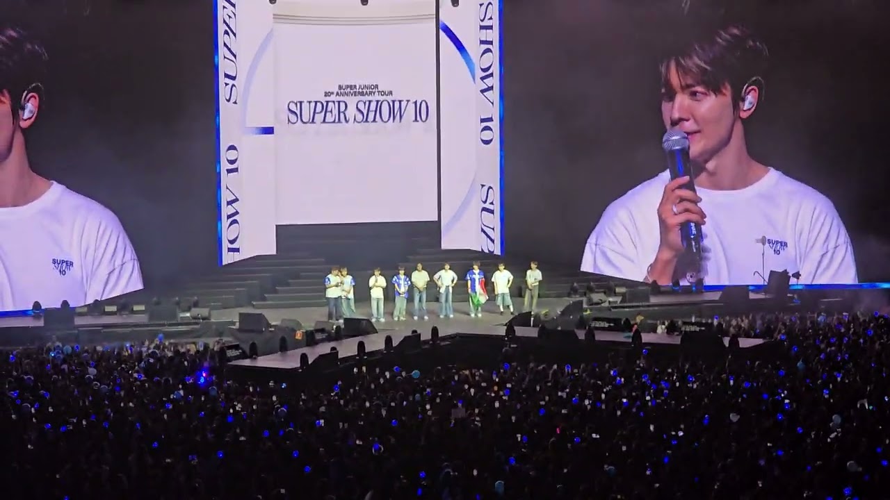 Despedida  - SUPER SHOW 10 MÉXICO [12102025] SUPER JUNIOR pt 1