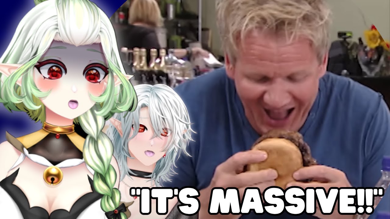 THESE BURGERS ARE HUGE!! | VTubers React | Gordon Ramsay Kitchen Nightmares | Burger Kitchen