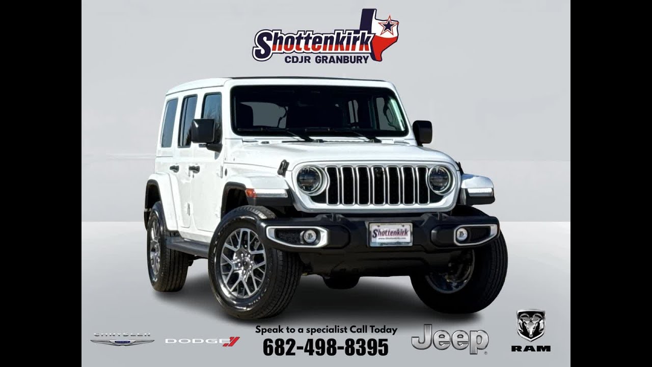 2026 Jeep Wrangler Sahara Granbury, Fort Worth TX