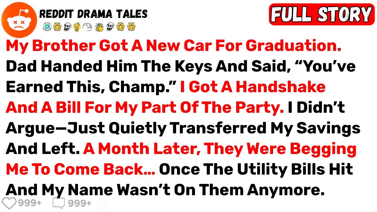 My Brother Got A New Car For Graduation. Dad Handed Him The Keys And... - Best Reddit Stories