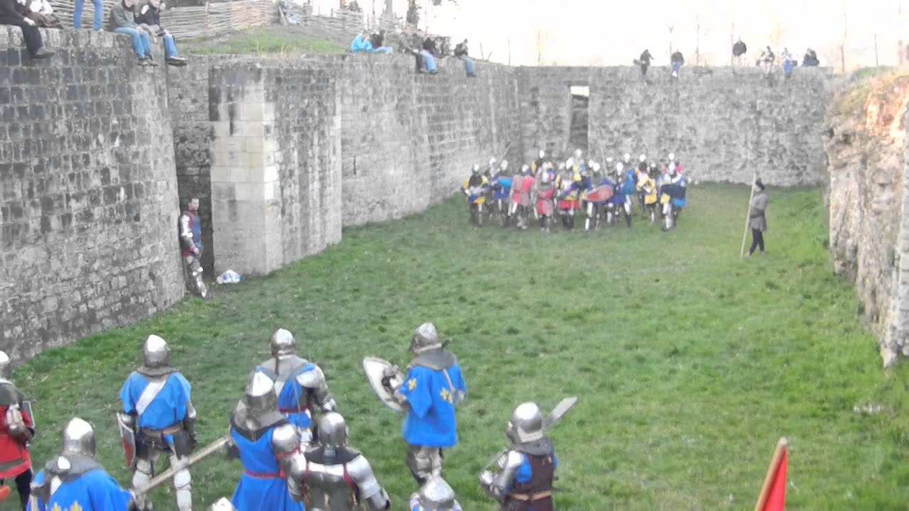 Château-Thierry 2014 : Round 2 16vs16 King's capture -Béhourd/Bohurt/Behourd -French selections