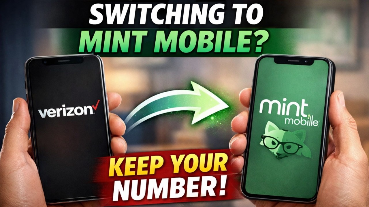Switch from Verizon to Mint Mobile Without Losing Your Number