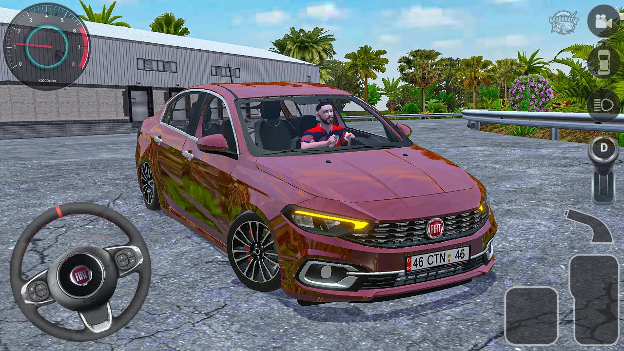 Fiat Egea Araba Sürüş Simülatör Oyunu - New Etiket Online Multiplayer #7 - Android GamePlay