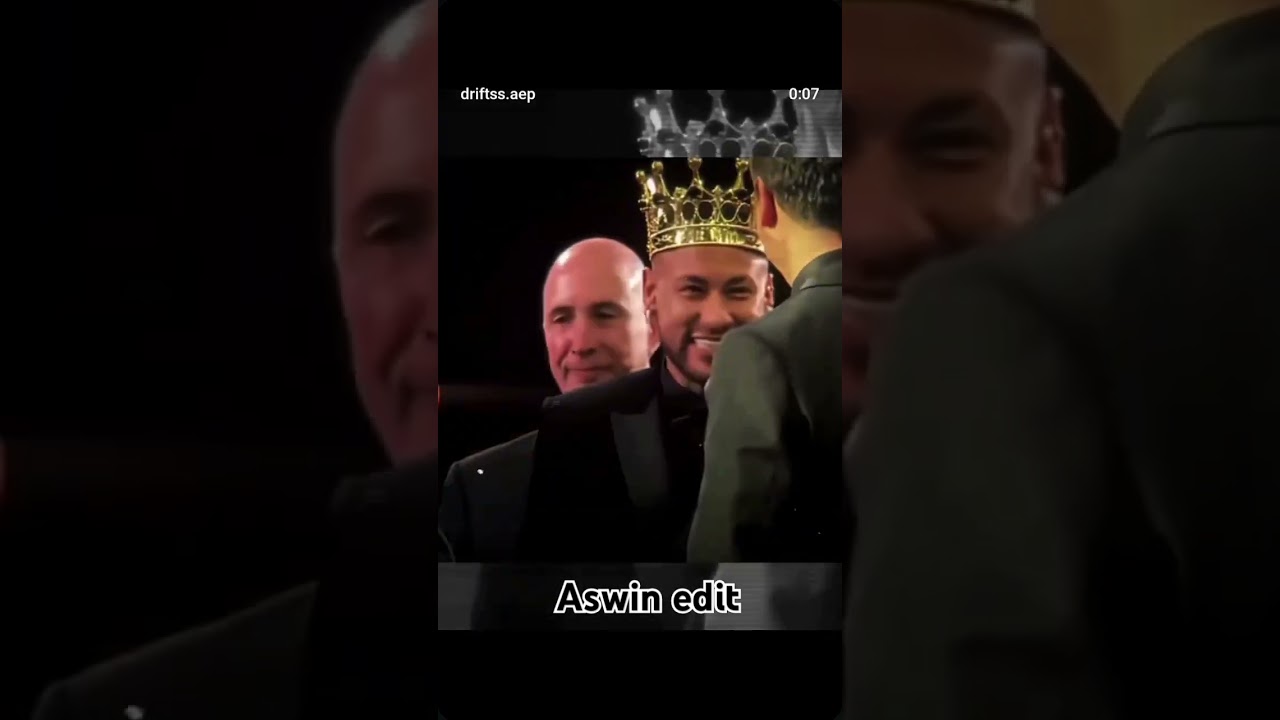 Neymar get a crown 