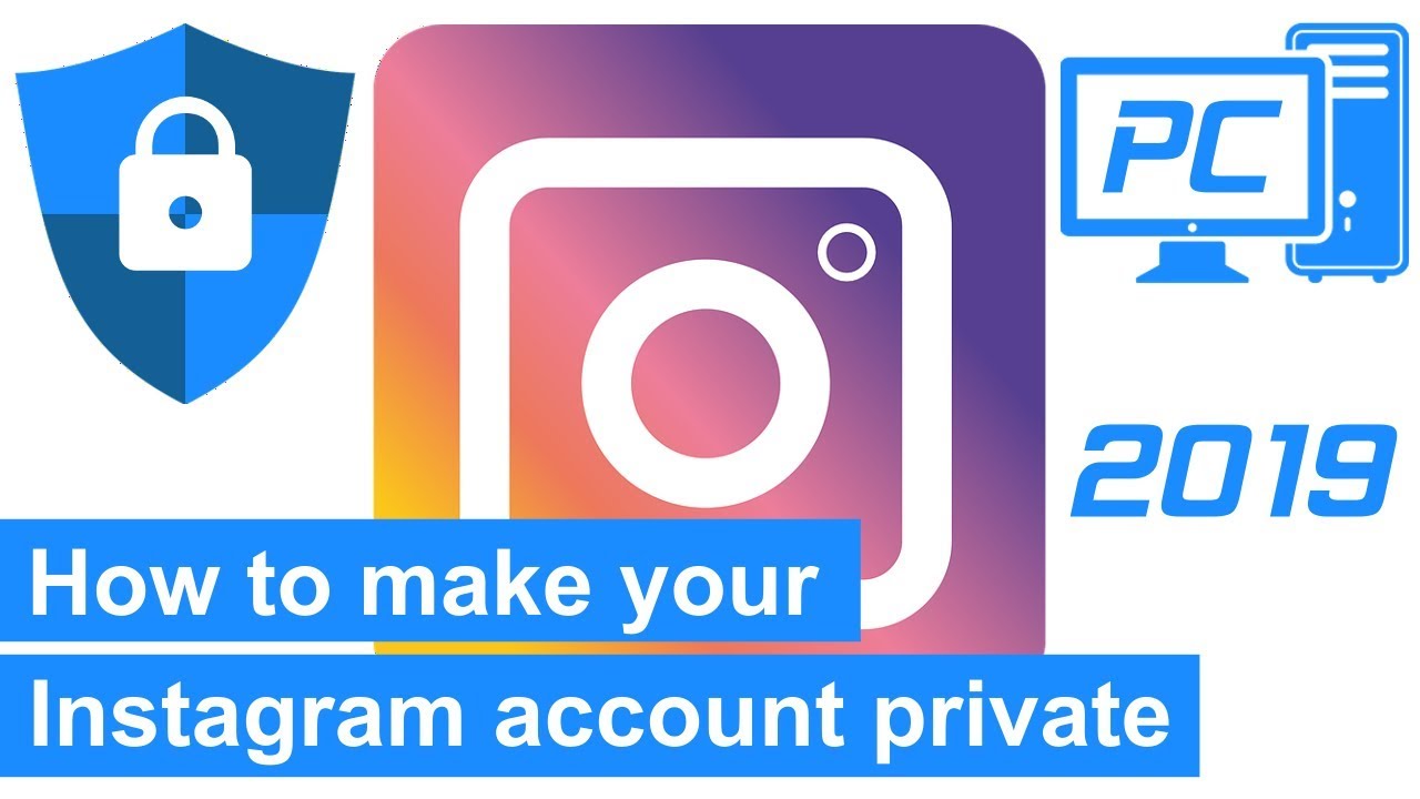 How to make your Instagram account private on a PC (step by step)