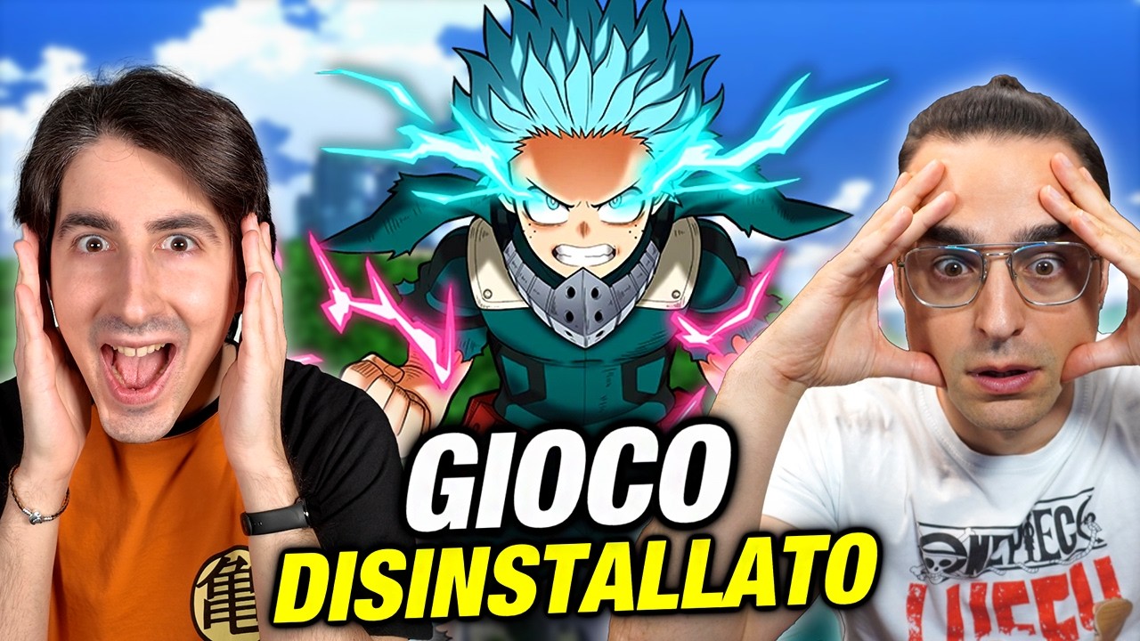 Tuberanza ha DISINSTALLATO il GIOCO dopo questo video 👀 Gioseph vs Tube My Hero All's Justice