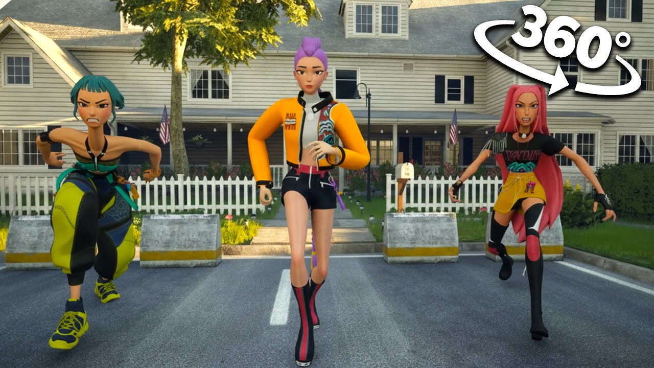 360&deg;- K-Pop Demon Hunters Руми ОХОТАЕТСЯ НА ТЕБЯ! | VR 4K