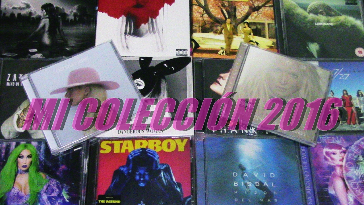 MI COLECCIÓN DE CD'S 2016