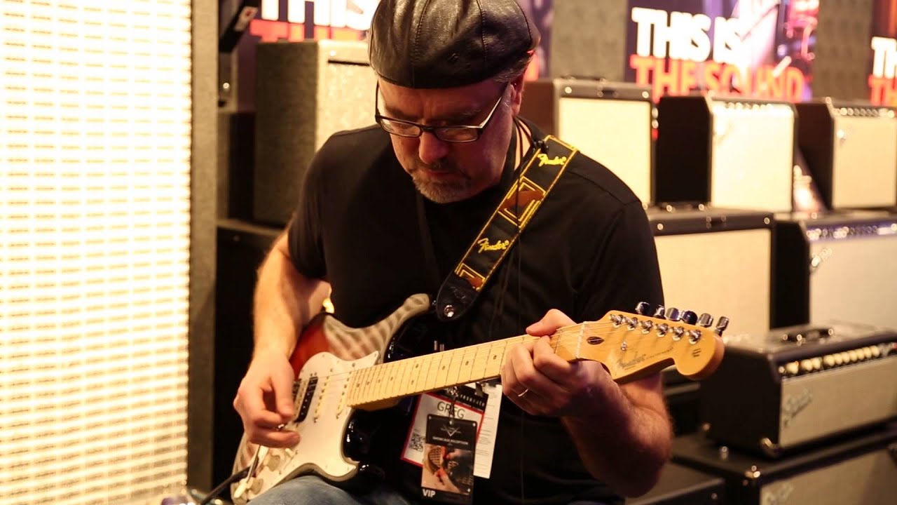 Michael Landau Fender Hot Rod Deville •  NAMM 2015