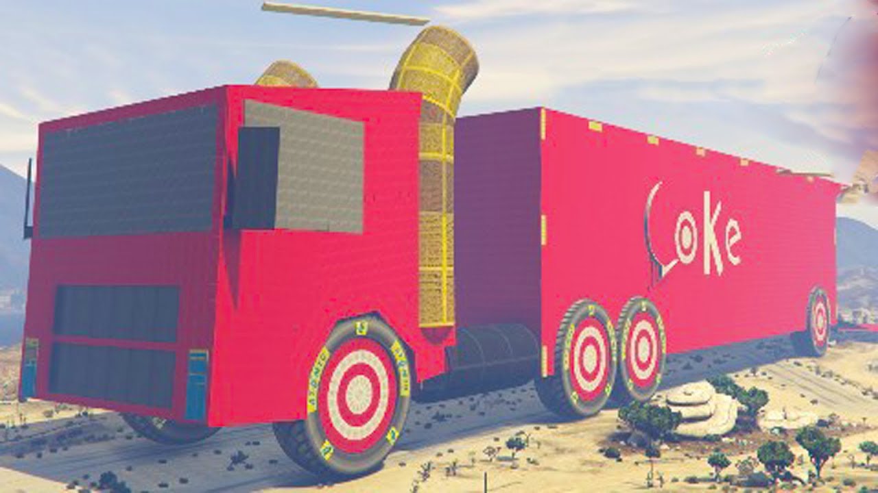 EL CAMIÓN MAS GRANDE DEL MUNDO - CARRERA GTA V ONLINE - GTA 5 ONLINE