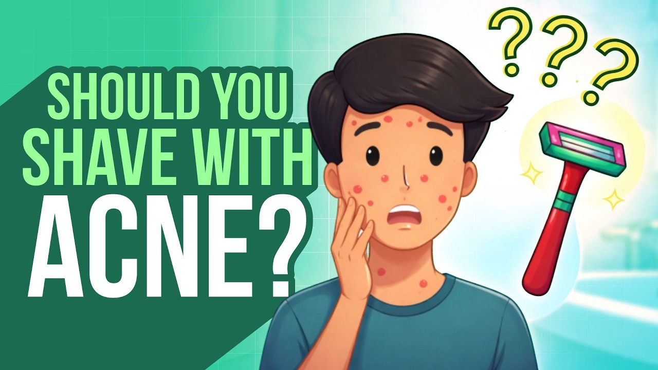 Should I shave my face if I have ACNE? Puberty Stages