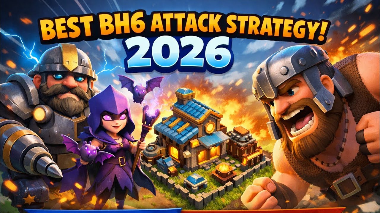 Builder Hall 6 Attack Strategy | Best BH6 Attack Strategy 2026 (Clash of Clans)