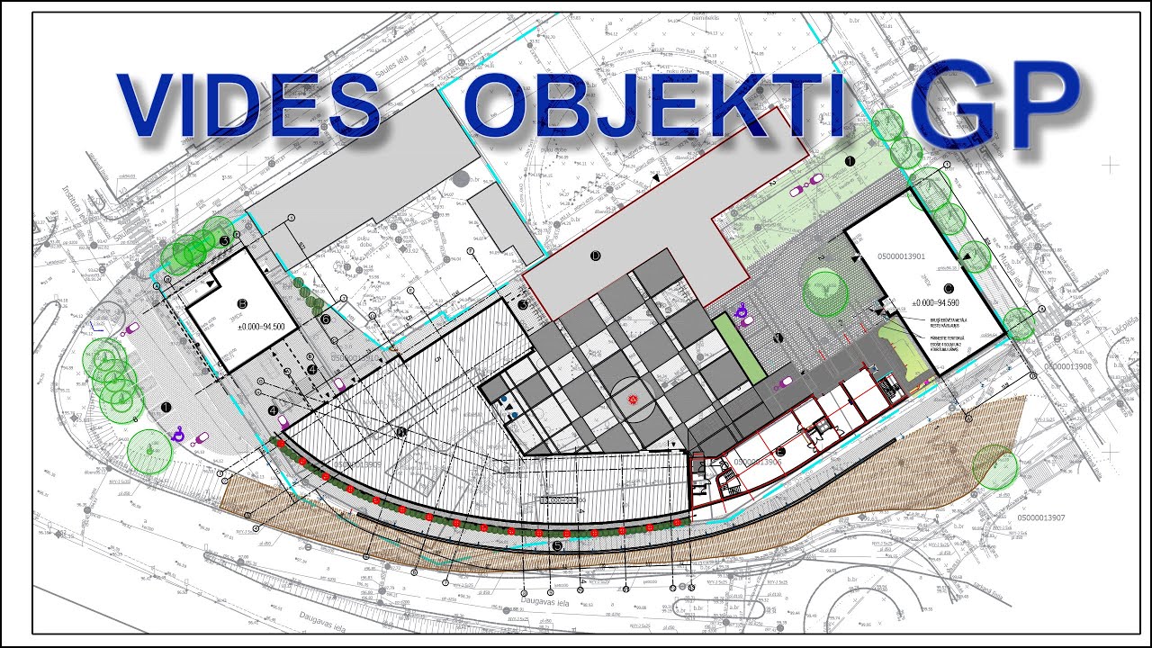 Mazo arhitektūras formu ievietošana Ģenerālplānā