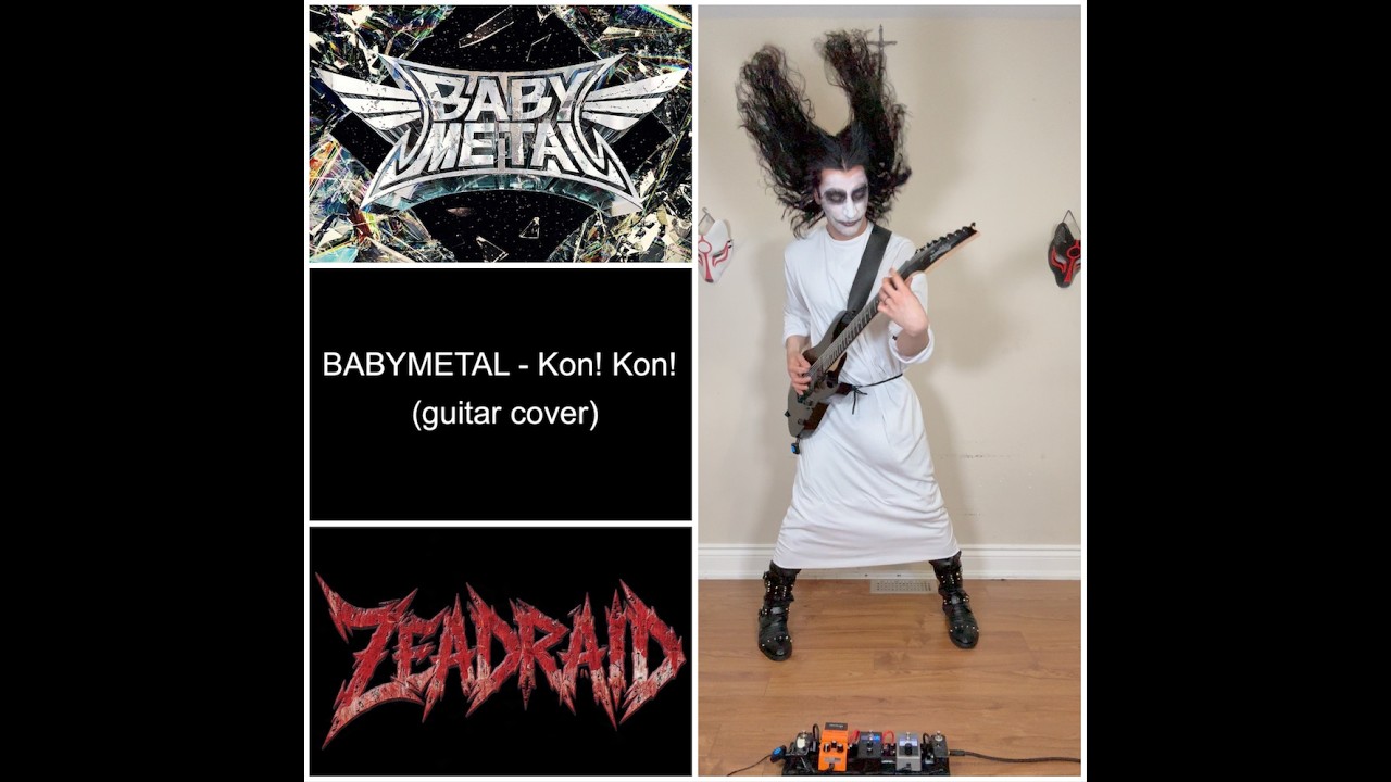 BABYMETAL - Kon! Kon! (guitar cover)