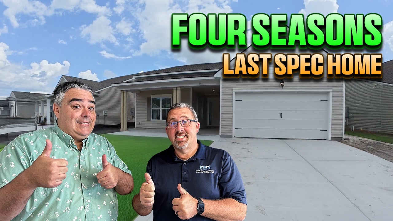 It's Almost GONE! Last Spec Home in Four Seasons Charleston SC...