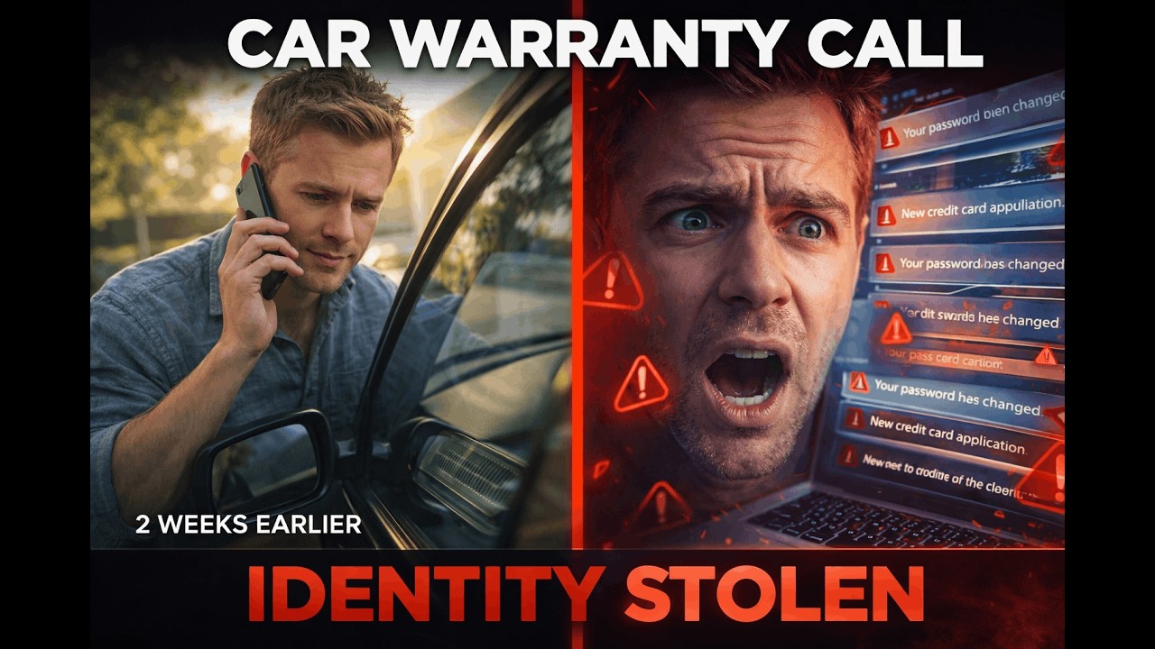 He Finally Answered a Car Warranty Robocall—Lost His Identity ($3,200 Stolen)