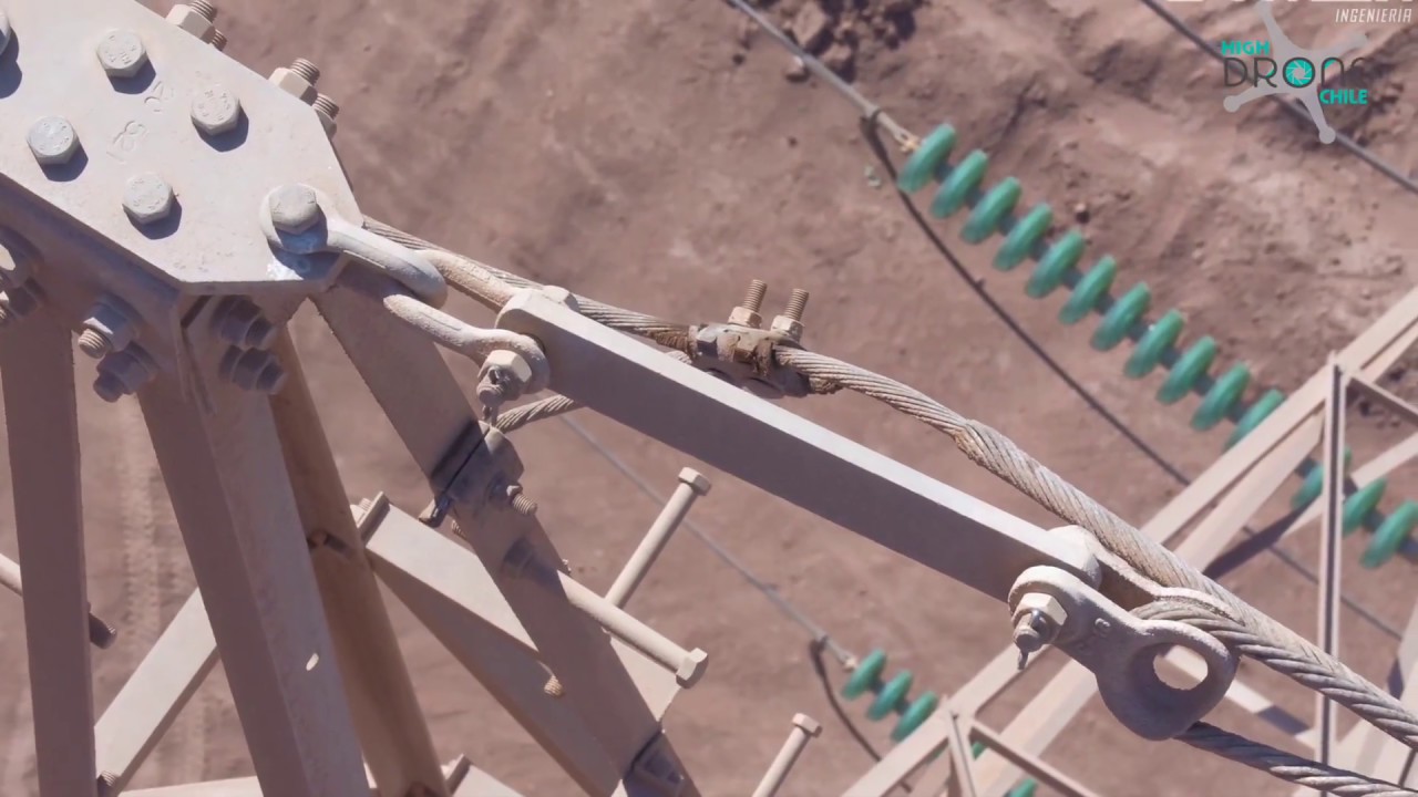 Inspección con Drone, torres de alta tensión