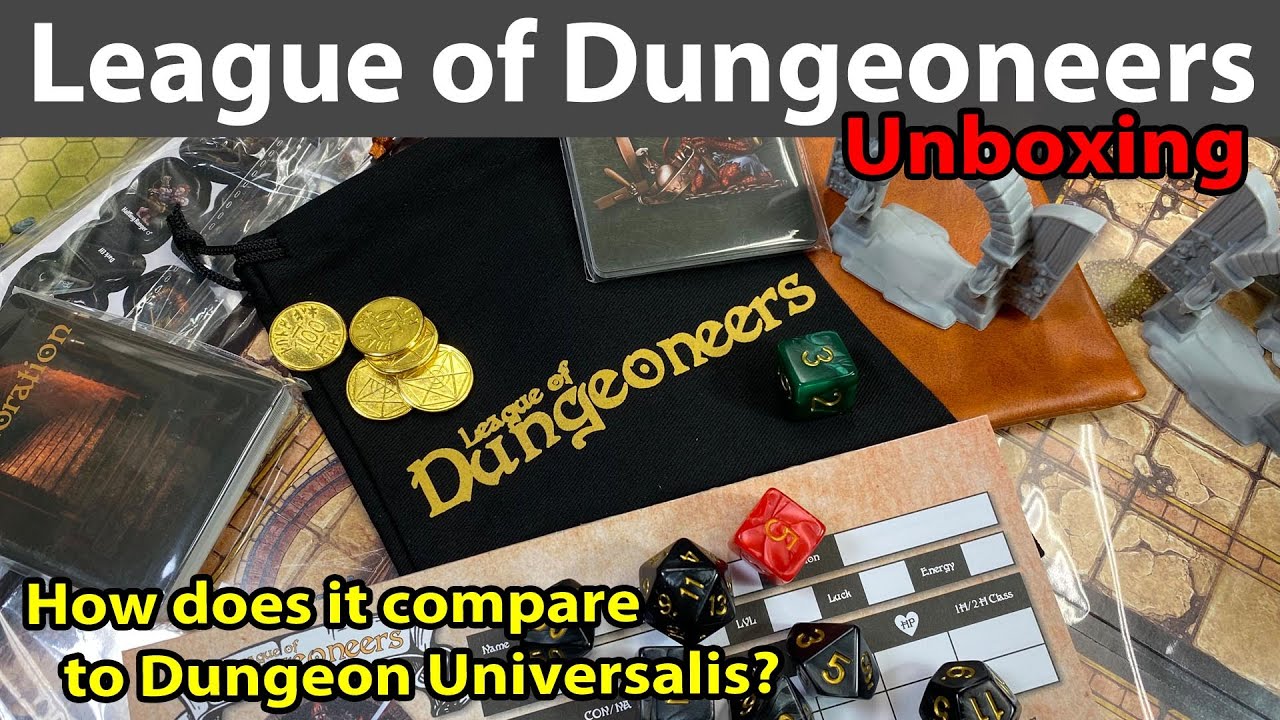 League of Dungeoneers Unboxing
