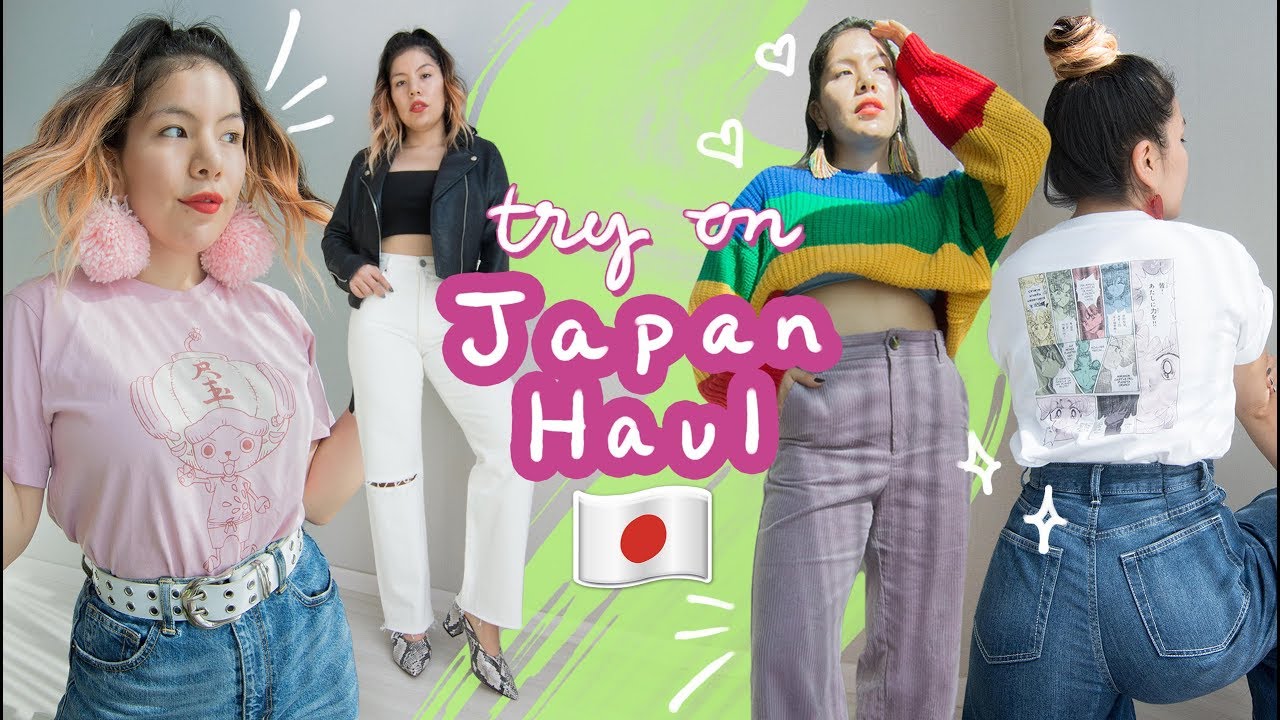 Japan has the best stuff 😍 | Try On Japan Fashion haul & Giveaway 🎉