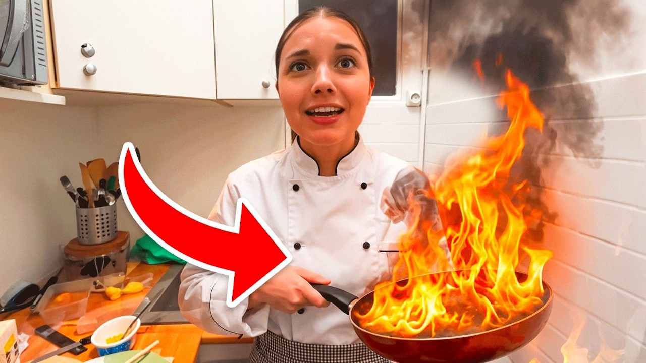 JE DÉCLENCHE L'ALARME INCENDIE🚨 (plus jamais je cuisine)