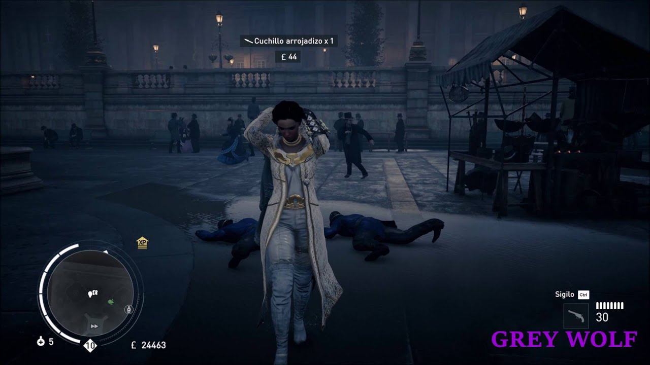 EVIE FRYE - TRAJE DE EGIDA Y CAPA - assassins creed syndicate
