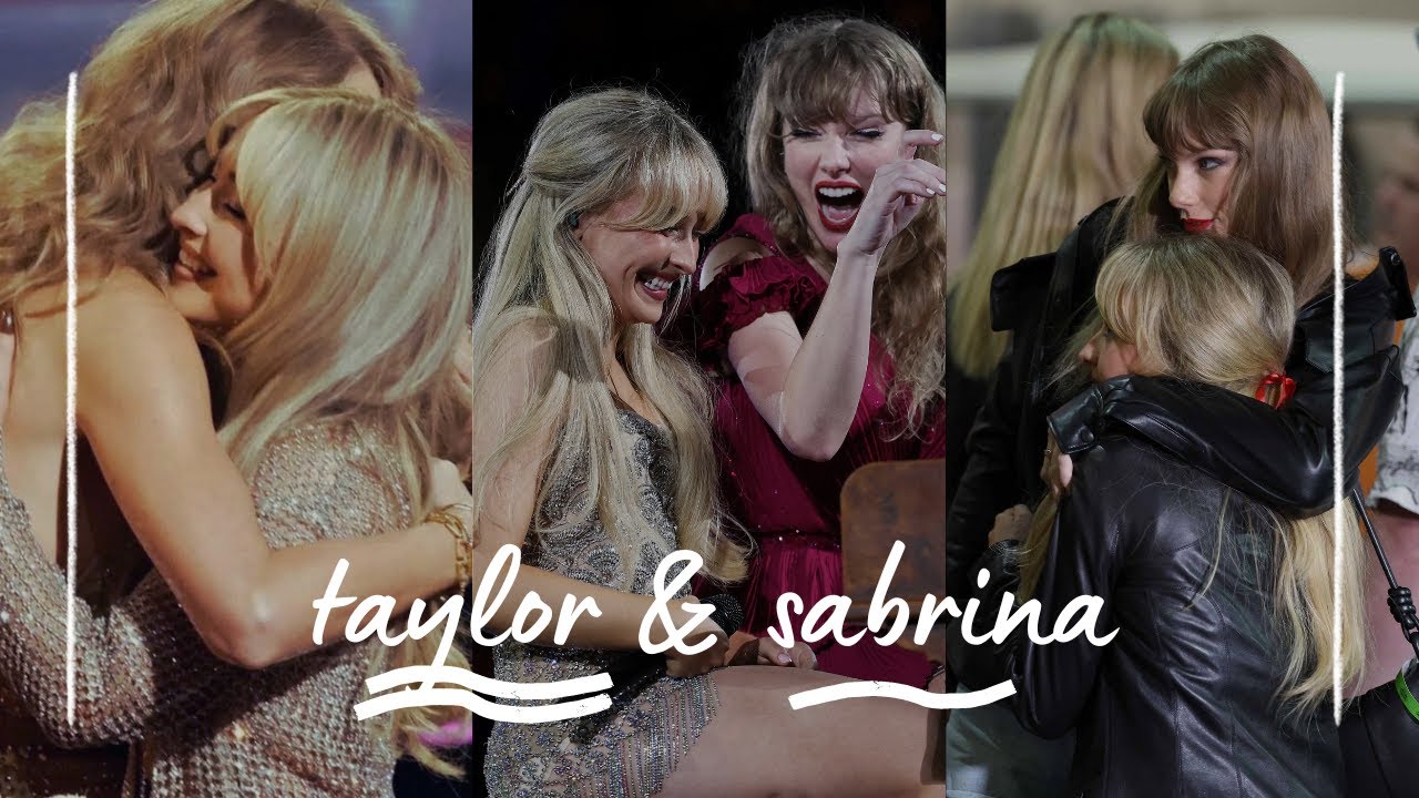 Taylor Swift and Sabrina Carpenter being mother & daughter
