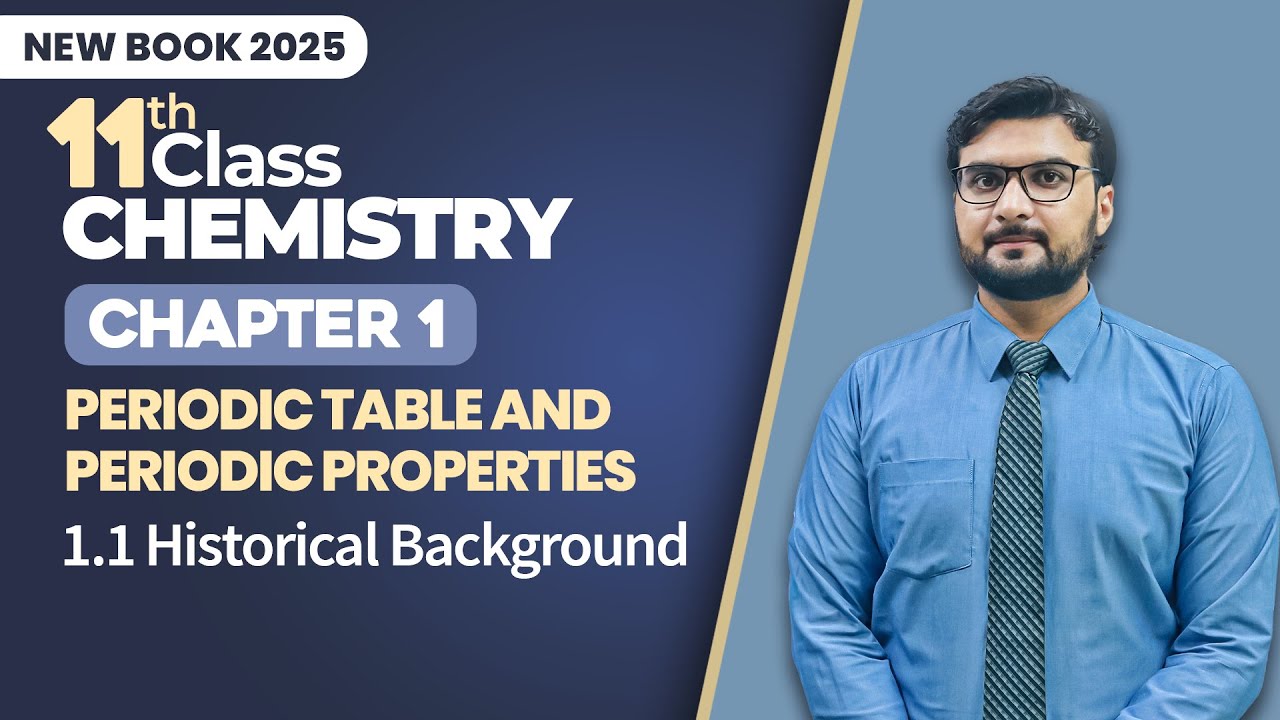 11th Class Chemistry Chapter 1 | Historical Background (1.1) | Class 11th Chemistry New Book 2025
