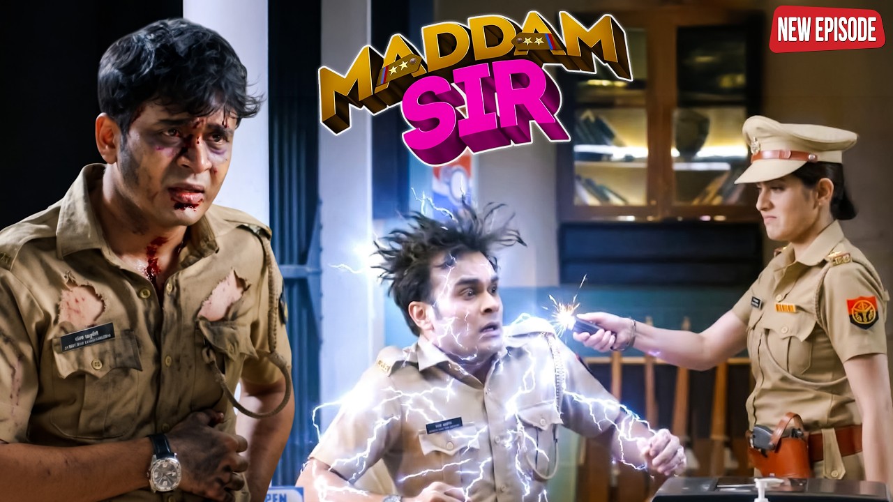 सोते हुए चीता को मीरा ने नींद से उठाने के लिए दिया बिजली का शौक || Maddam Sir || Latest Episode