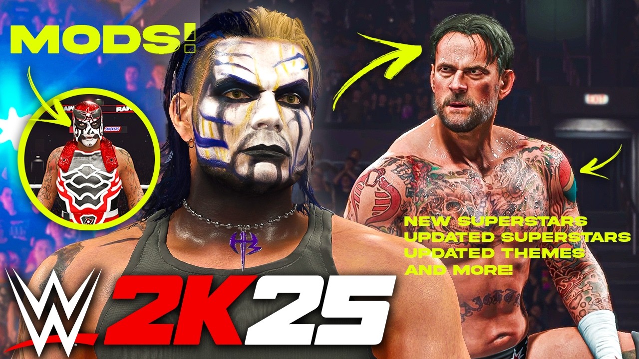 WWE 2K25 Mods are Here and They Change EVERYTHING! (Mod Showcase #1)