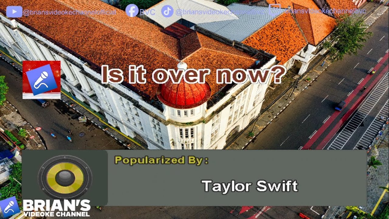 Is It Over Now? - Taylor Swift (Karaoke)