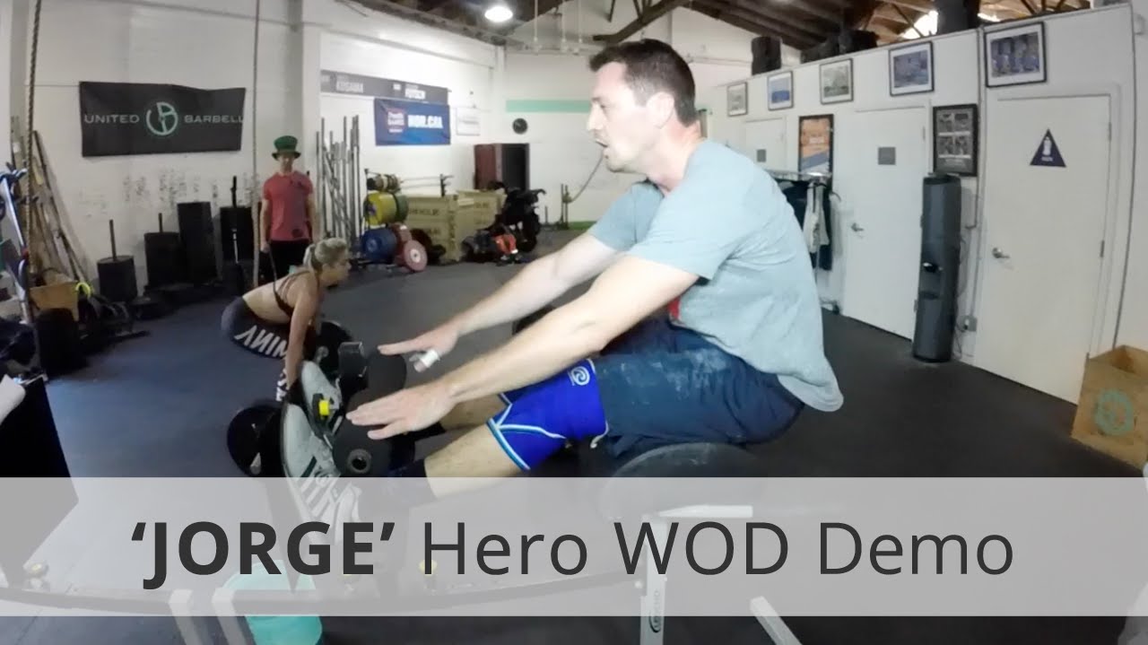 "JORGE" CrossFit Hero WOD Demo - 