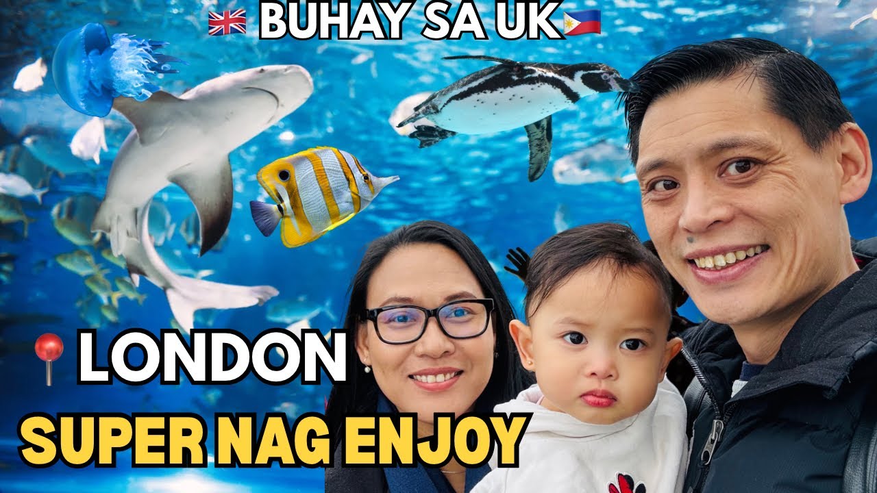 🇬🇧 🇵🇭   PINASYAL NAMEN SIYA DITO AT SOBRANG SAYA NIYA KAHIT MAY SAKIT 😃  | FILIPINA BRITISH VLOG