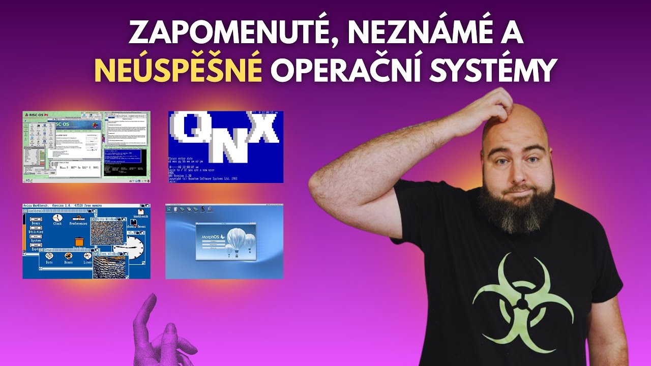 10 Zapomenutých, neznámých nebo neúspěšných operačních systémů