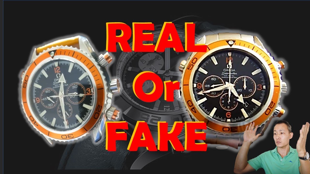 Spot the FAKE Omega Seamaster