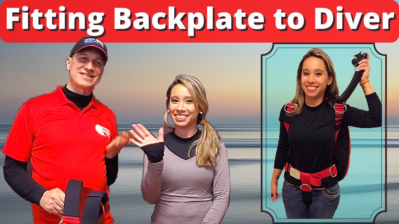 Rigging Backplate Harness Part 2 - Final Fitting on Diver