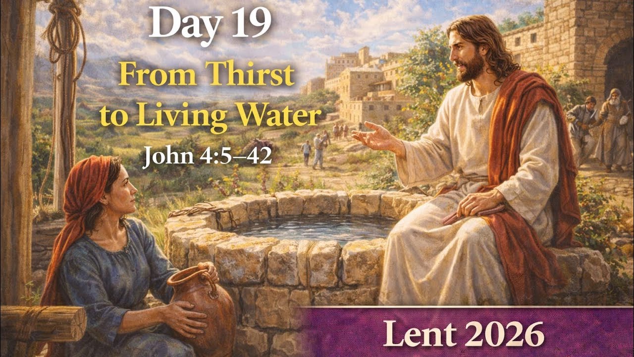 Are Feeling Spiritually Dry?Jesus Offers  Living Water lDay 19 Daniel Fast 3rd Sunday of Lent YearA