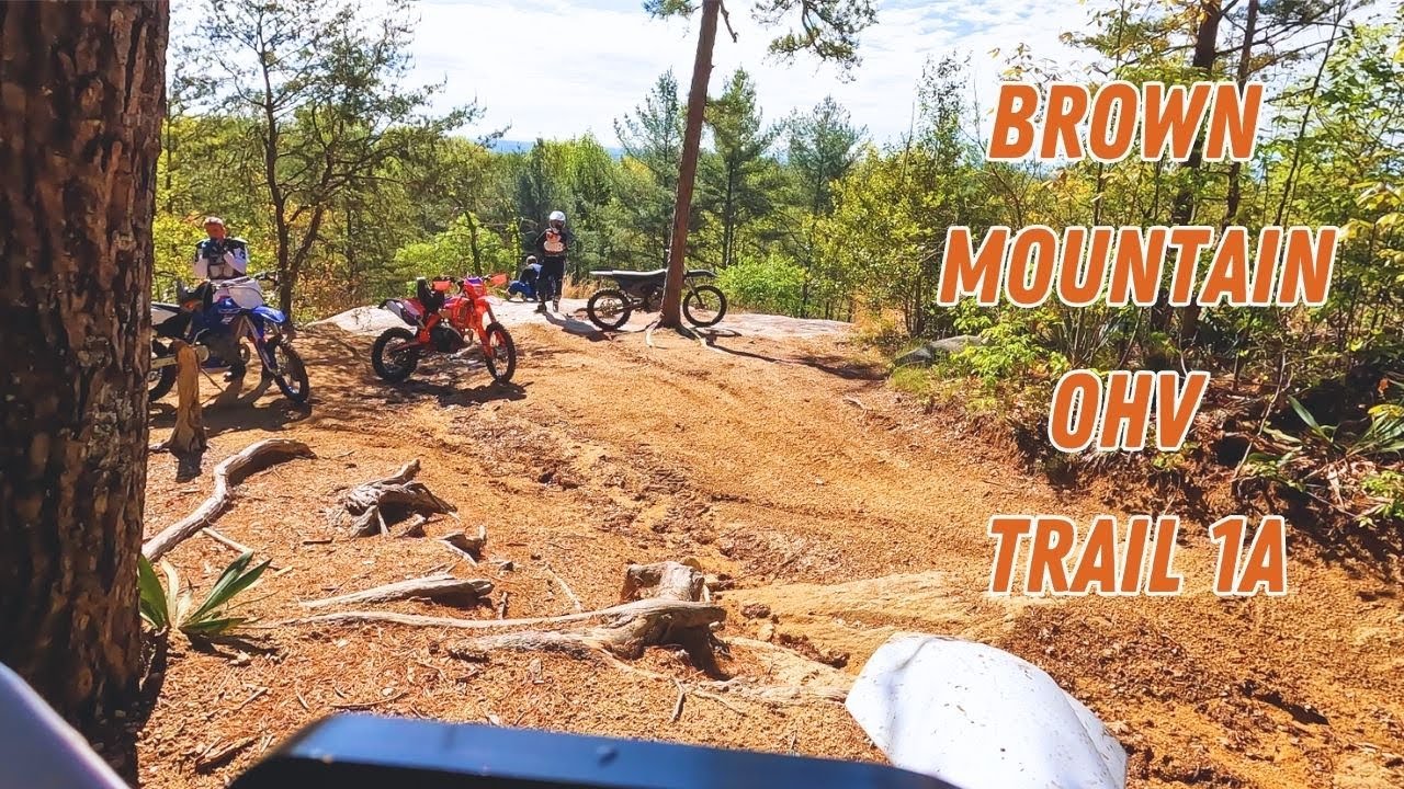 Brown Mountain OHV Trail 1A - 4/15/23 Husqvarna TX300i & TE150