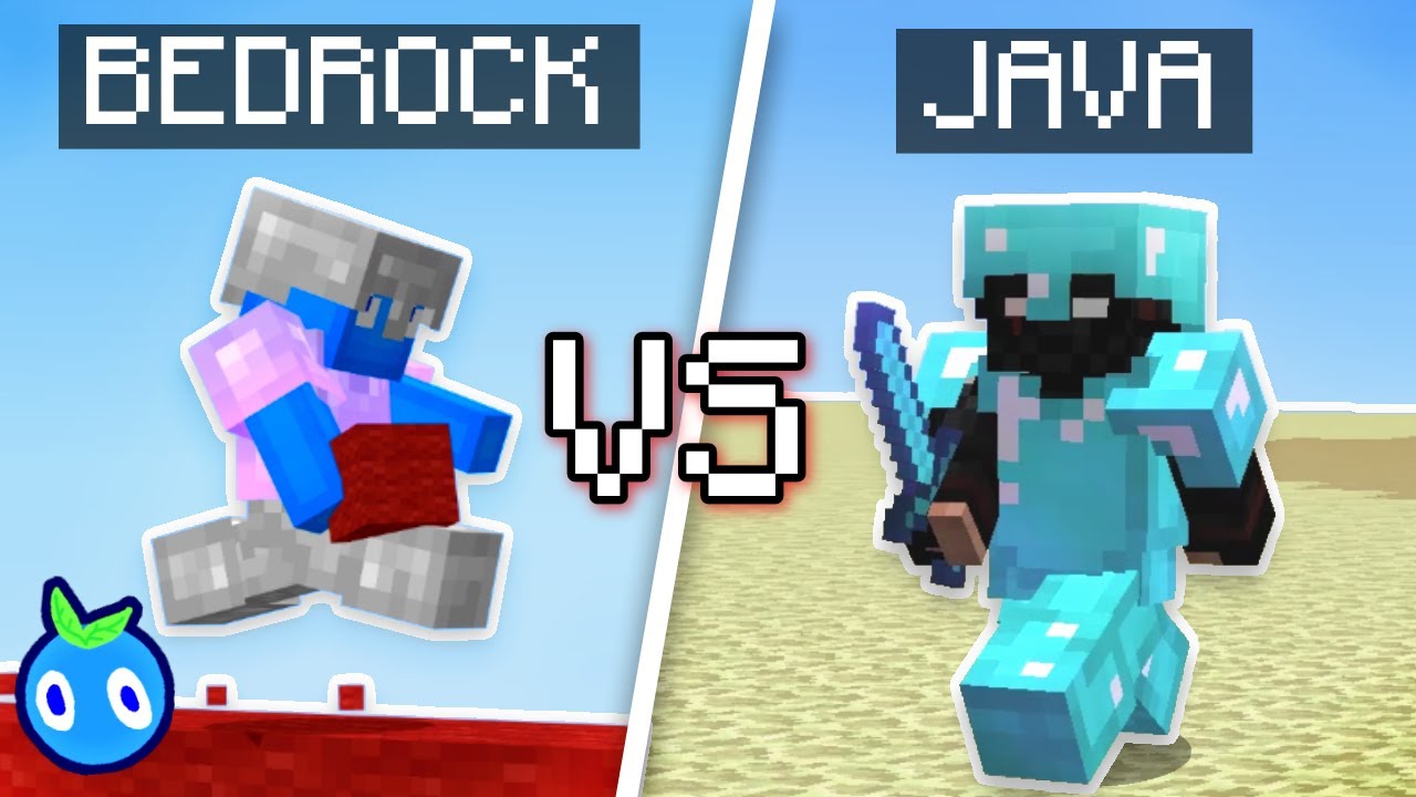 Minecraft Bedrock Sweat VS Java Sweat