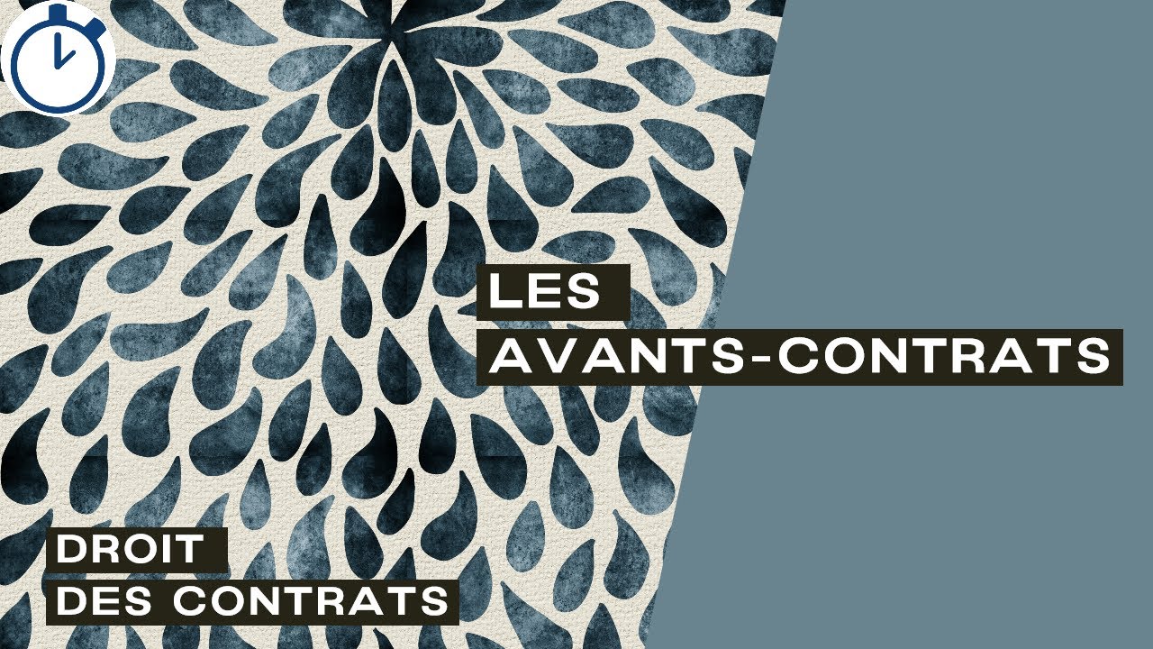 Les (fameux) Avants-Contrats : [Droit des Contrats]