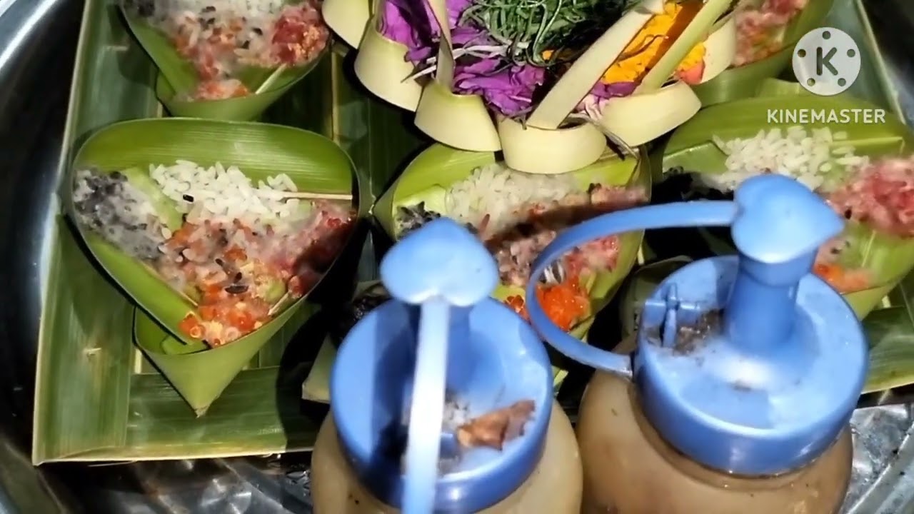 Tutorial Banten yang lengkap untuk tawur agung kesanga #ajegbali #tradisibali