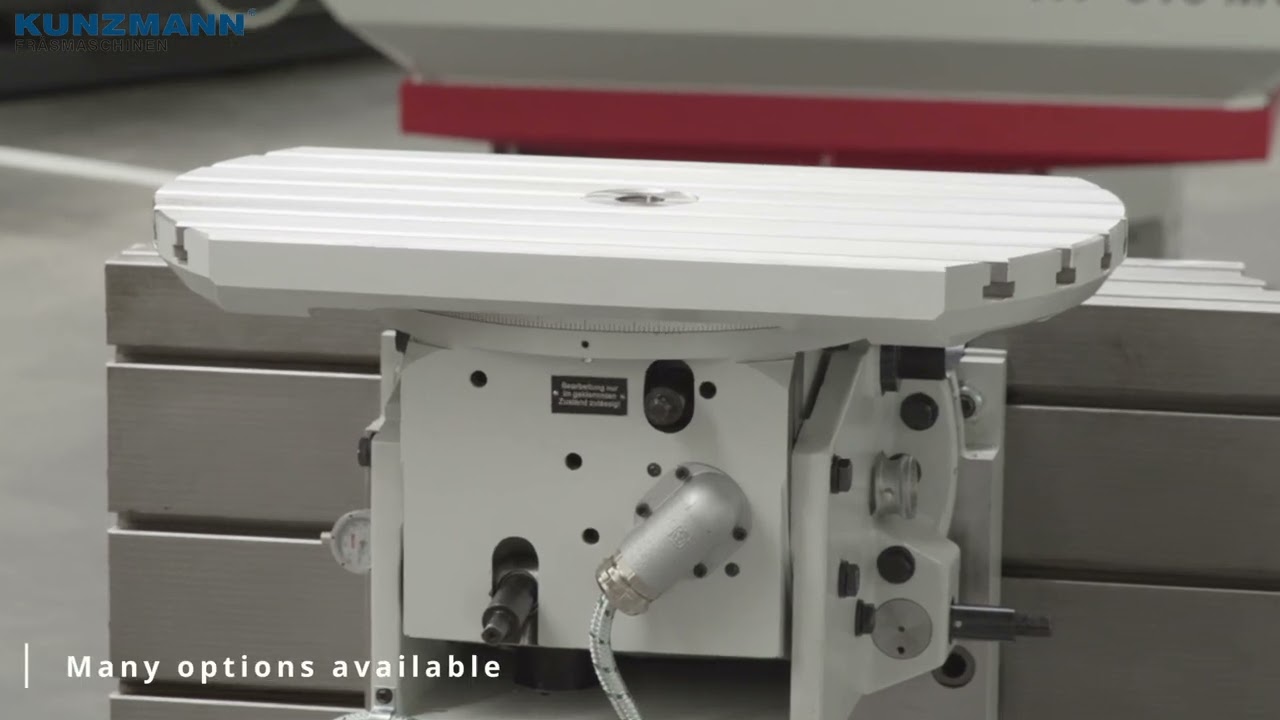KUNZMANN FRÄSMASCHINE WF 410 MC+ / WF 610 MC+ | Heidenhain TNC7 basic | Siemens Sinumerik ONE