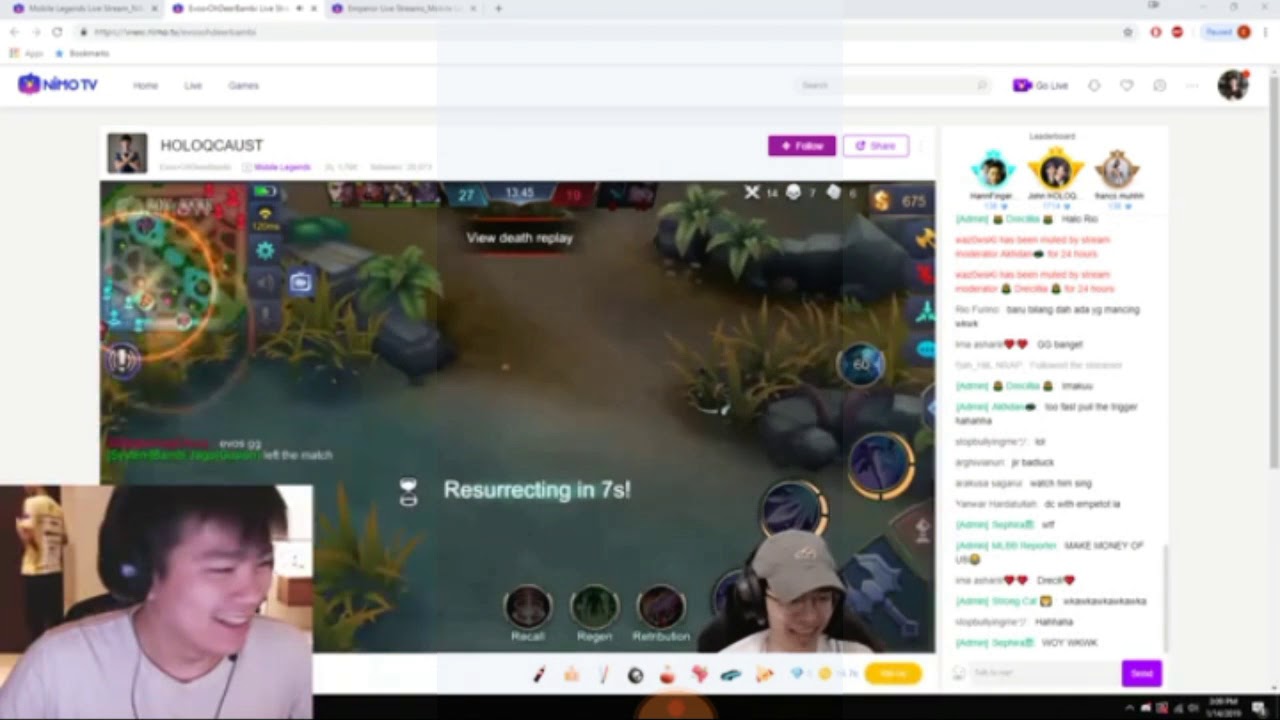 TIDAK BISA LOGIN DI ML, EMPEROR NGECASTERIN BAMBI, NGAKAKK HABIS